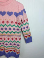 Primark Christmas Knit Dress - Girls 3 - 4 Years - Little Ones Preloved. Second Hand Children's & Preloved Baby, Kids, Girls & Boys Clothes. UK online