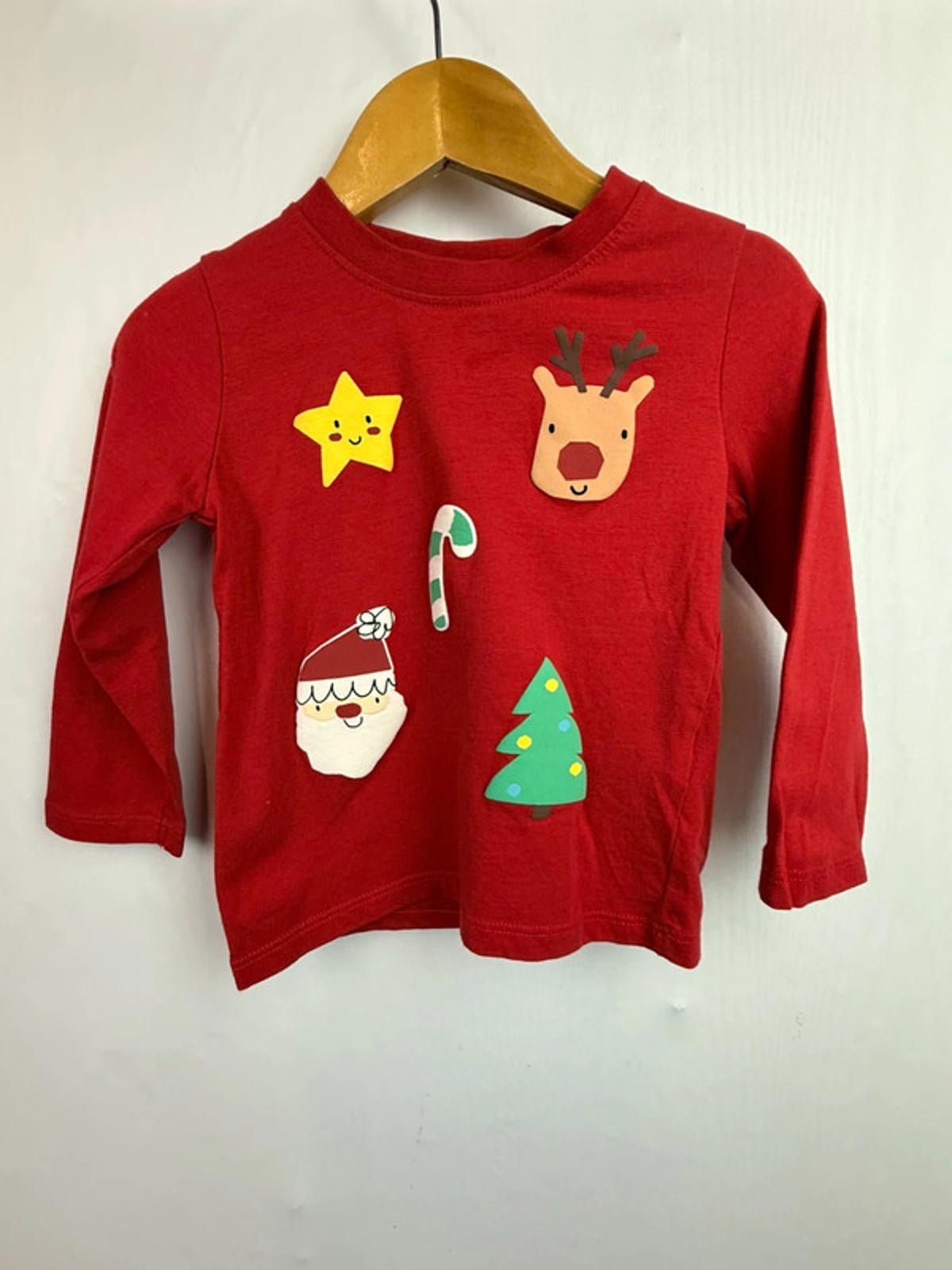Primark Christmas Long Sleeve Top - Unisex 12 - 18 Months - Little Ones Preloved. Second Hand Children's & Preloved Baby, Kids, Girls & Boys Clothes. UK online
