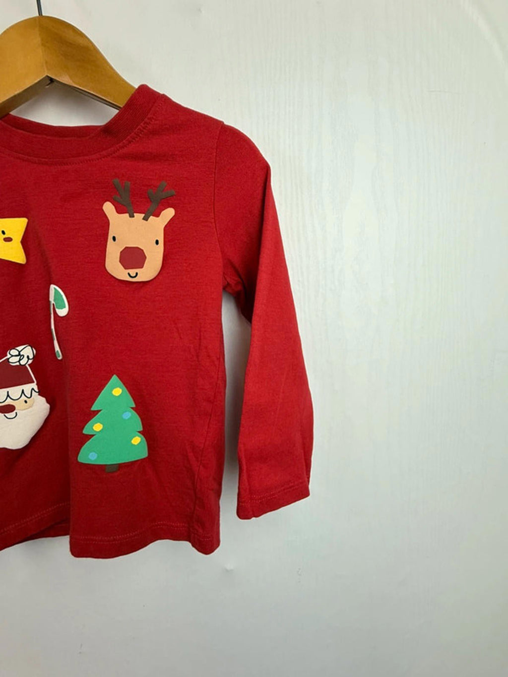 Primark Christmas Long Sleeve Top - Unisex 12 - 18 Months - Little Ones Preloved. Second Hand Children's & Preloved Baby, Kids, Girls & Boys Clothes. UK online