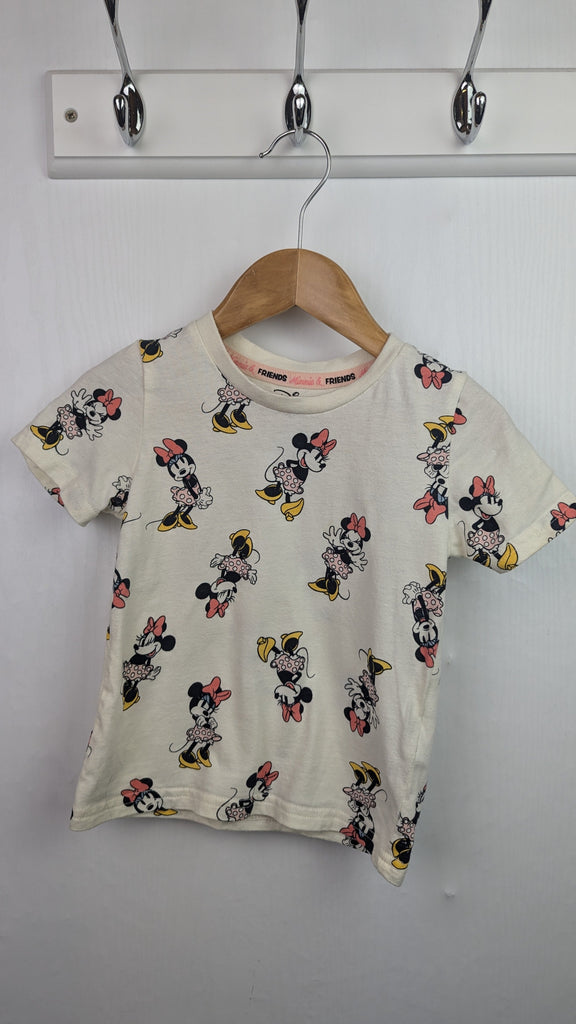 Primark Cream Minnie Mouse Top - Girls 12-18 Months Little Ones Preloved Used, Preloved, Preworn & Second Hand Baby, Kids & Children's Clothing UK Online. Cheap affordable. Brands including Next, Joules, Nutmeg Morrisons, TU, F&F, H&M.