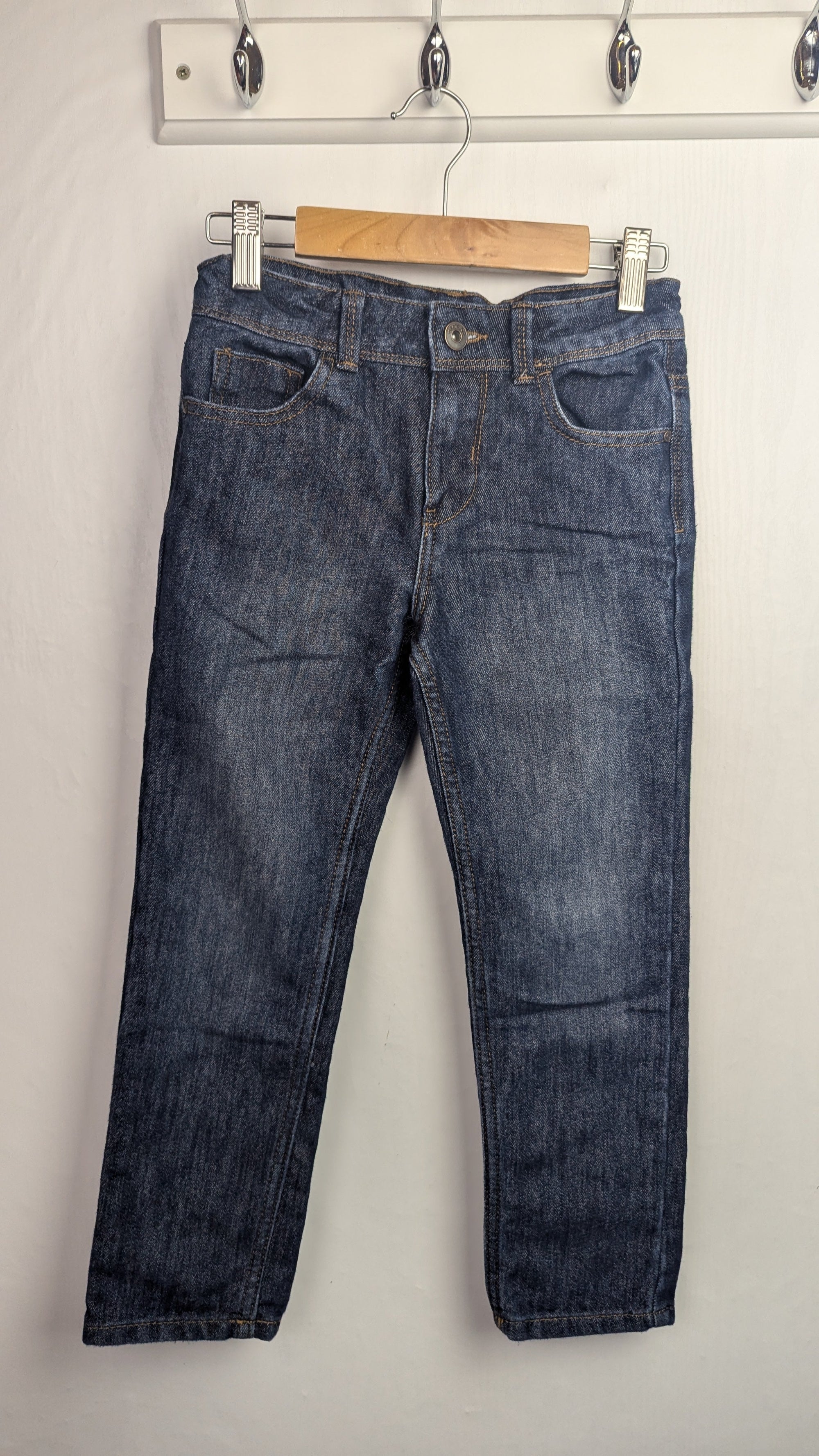 Primark Dark Blue Straight Denim Jeans - Boys 6 - 7 Years - Little Ones Preloved. Second Hand Children's & Preloved Baby, Kids, Girls & Boys Clothes. UK online