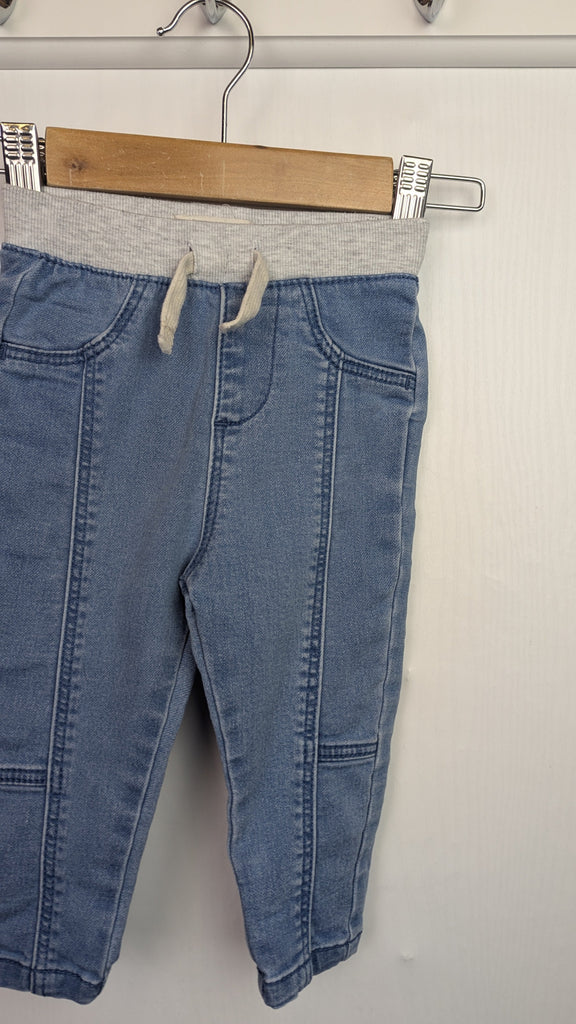 Primark Denim Jeans - Unisex 6-9 Months Little Ones Preloved Used, Preloved, Preworn & Second Hand Baby, Kids & Children's Clothing UK Online. Cheap affordable. Brands including Next, Joules, Nutmeg Morrisons, TU, F&F, H&M.