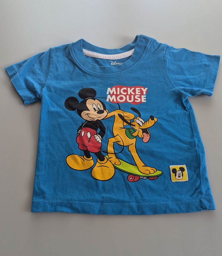 Primark Disney Mickey Mouse Top - Boys 6-9 Months Primark Used, Preloved, Preworn & Second Hand Baby, Kids & Children's Clothing UK Online. Cheap affordable. Brands including Next, Joules, Nutmeg Morrisons, TU, F&F, H&M.