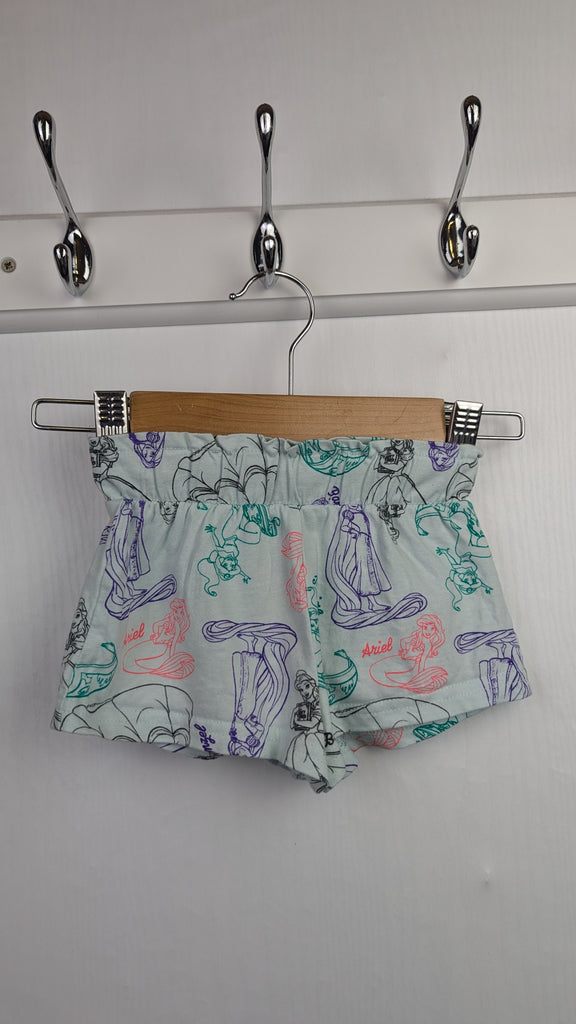 Primark Disney Princess Shorts - Girls 3-6 Months Little Ones Preloved Used, Preloved, Preworn & Second Hand Baby, Kids & Children's Clothing UK Online. Cheap affordable. Brands including Next, Joules, Nutmeg Morrisons, TU, F&F, H&M.