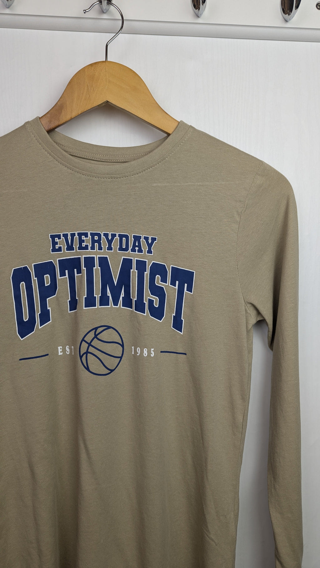 Primark Everyday Optimist Top - Boys 10 - 11 Years - Little Ones Preloved. Second Hand Children's & Preloved Baby, Kids, Girls & Boys Clothes. UK online