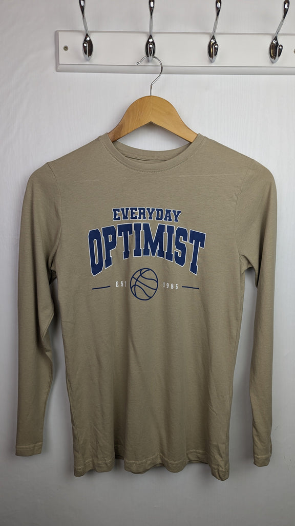 Primark Everyday Optimist Top - Boys 10-11 Years Little Ones Preloved Used, Preloved, Preworn & Second Hand Baby, Kids & Children's Clothing UK Online. Cheap affordable. Brands including Next, Joules, Nutmeg Morrisons, TU, F&F, H&M.