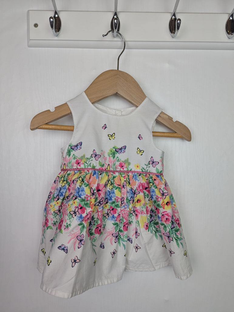 Primark Floral Dress - Girls 0-3 Months Little Ones Preloved Used, Preloved, Preworn Baby, Girls & Boys Clothes. Kids & Children's second hand Clothing UK Online. Cheap affordable. Brands including Next, Joules, Nutmeg Morrisons, TU, F&F, H&M.