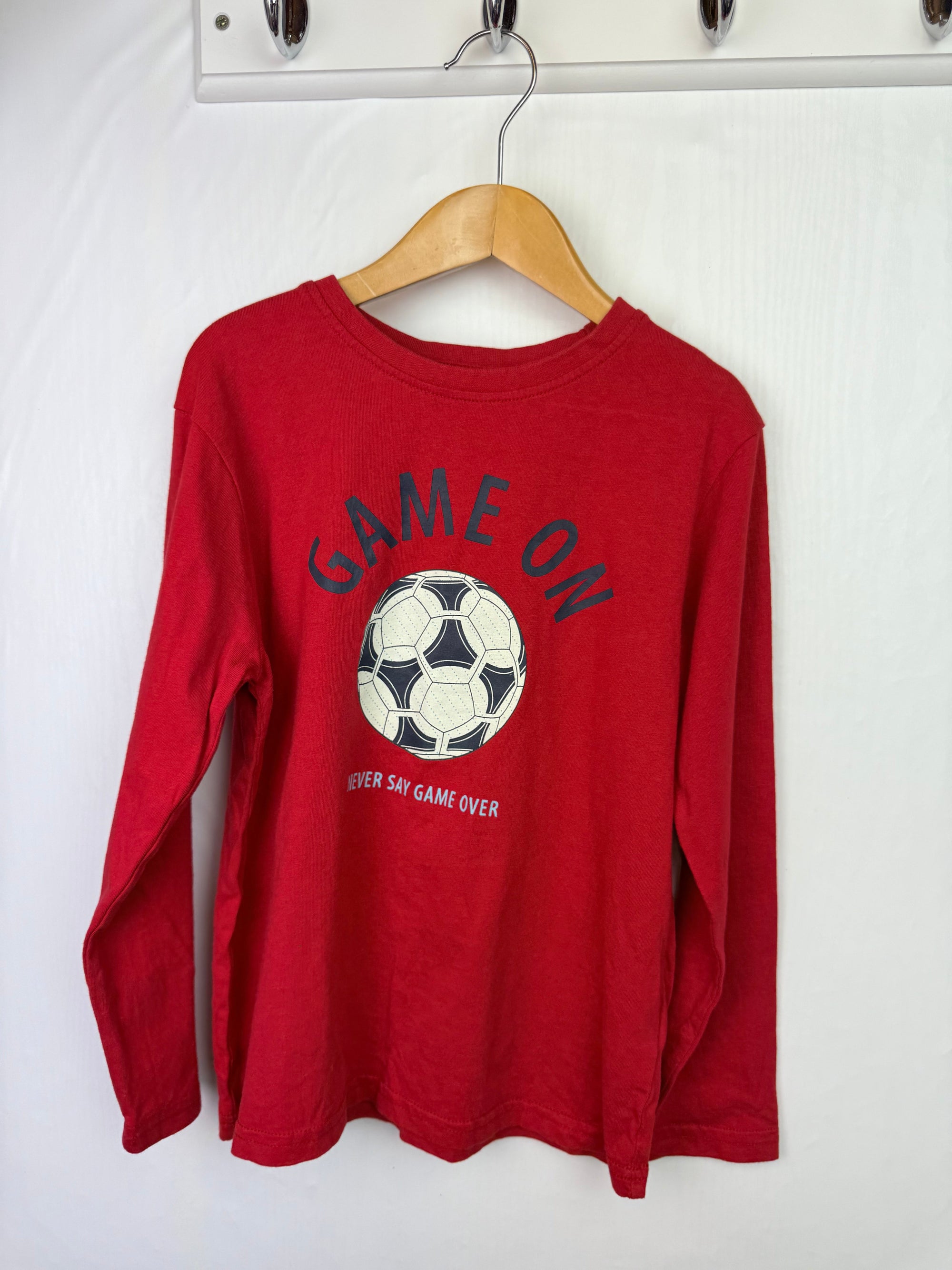 Primark Game On Pyjama Top - Boys 7 - 8 Years - Little Ones Preloved. Second Hand Children's & Preloved Baby, Kids, Girls & Boys Clothes. UK online