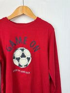 Primark Game On Pyjama Top - Boys 7 - 8 Years - Little Ones Preloved. Second Hand Children's & Preloved Baby, Kids, Girls & Boys Clothes. UK online
