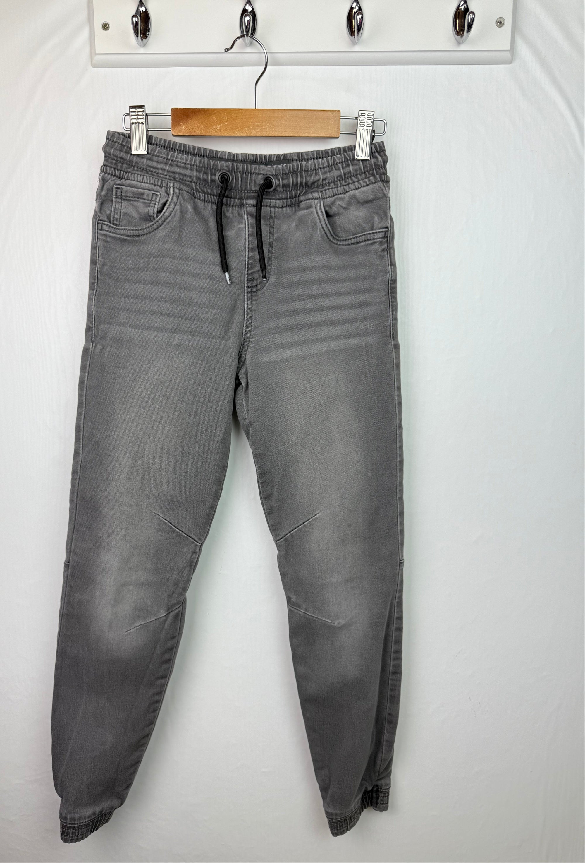 Primark Grey Denim Cuffed Jeans - Boys 9 - 10 Years - Little Ones Preloved. Second Hand Children's & Preloved Baby, Kids, Girls & Boys Clothes. UK online