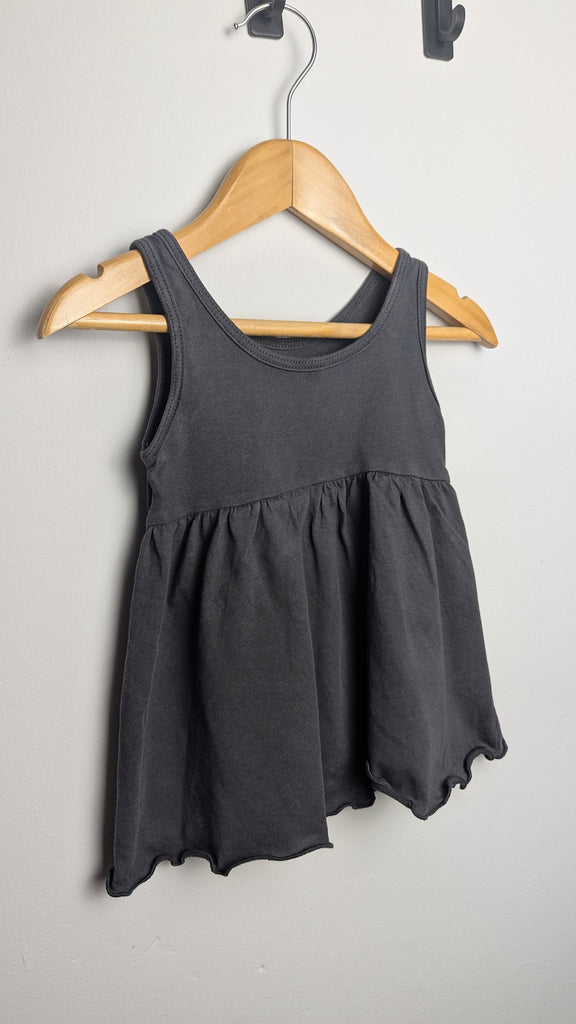 Primark Grey Dress - Girls 3 - 6 Months - Little Ones Preloved