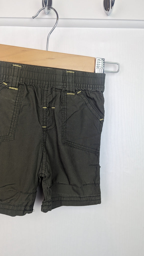 Primark Khaki Green Shorts - Boys 6-9 Months Primark Used, Preloved, Preworn & Second Hand Baby, Kids & Children's Clothing UK Online. Cheap affordable. Brands including Next, Joules, Nutmeg Morrisons, TU, F&F, H&M.