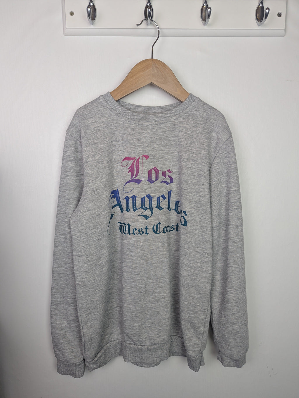 Primark Losa Angeles Jumper - Girls 9 - 10 Years - Little Ones Preloved. Second Hand Children's & Preloved Baby, Kids, Girls & Boys Clothes. UK online