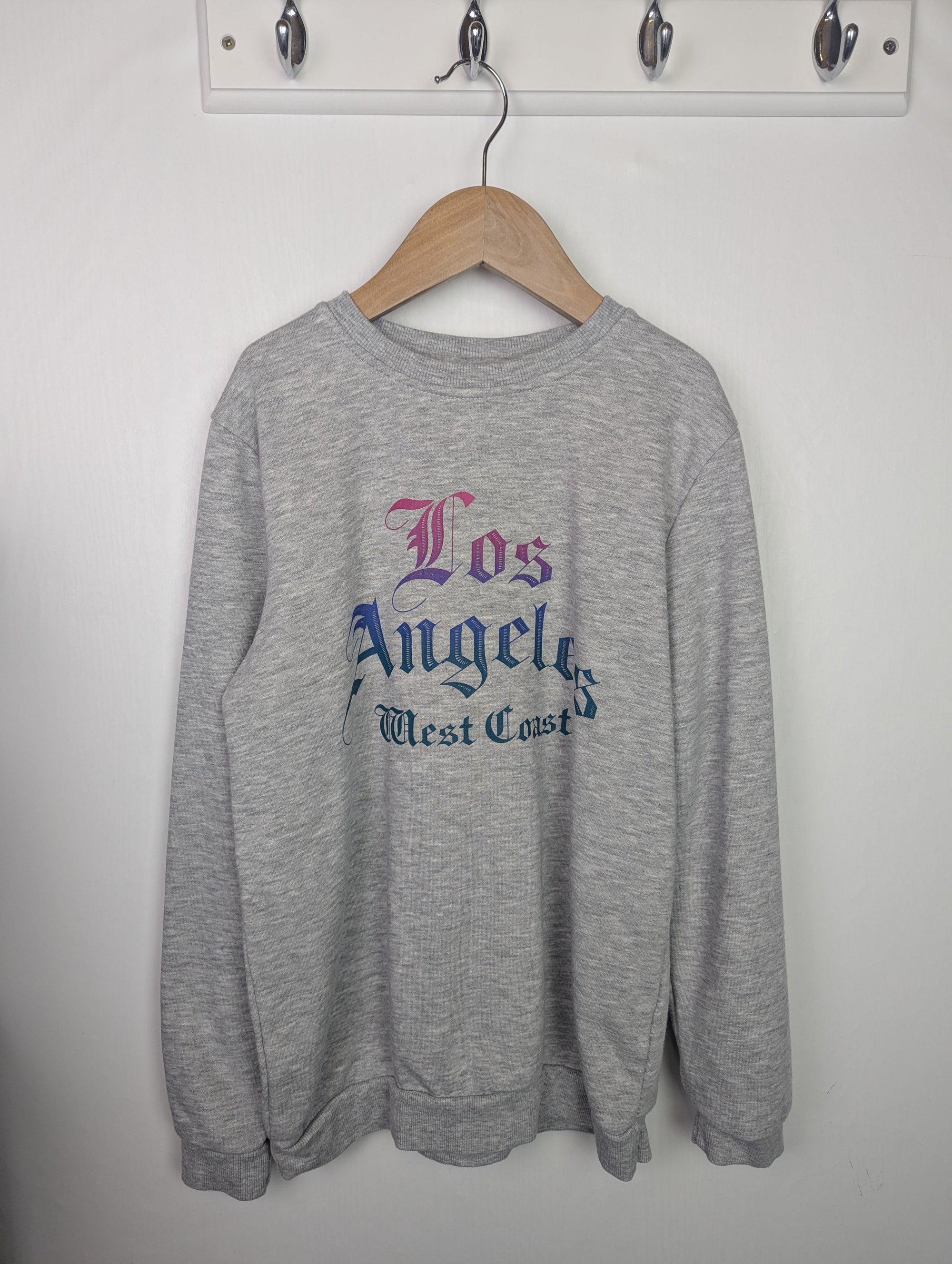 Primark Losa Angeles Jumper - Girls 9 - 10 Years - Little Ones Preloved. Second Hand Children's & Preloved Baby, Kids, Girls & Boys Clothes. UK online