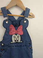 Primark Minnie Mouse Denim Dress - Girls 4 - 5 Years - Little Ones Preloved. Second Hand Children's & Preloved Baby, Kids, Girls & Boys Clothes. UK online