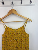Primark Mustard Floral Dress - Girls 10 - 11 Years - Little Ones Preloved. Second Hand Children's & Preloved Baby, Kids, Girls & Boys Clothes. UK online