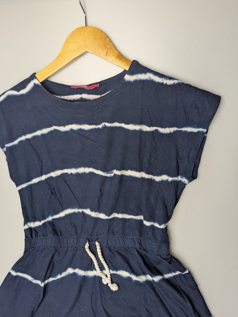 Primark Navy Tie Dye Dress - Girls 12-13 Years Little Ones Preloved Used, Preloved, Preworn Baby, Girls & Boys Clothes. Kids & Children's second hand Clothing UK Online. Cheap affordable. Brands including Next, Joules, Nutmeg Morrisons, TU, F&F, H&M.