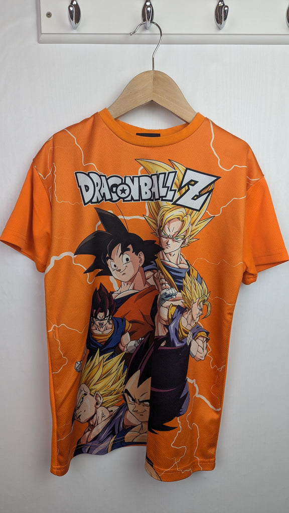 Primark Orange Dragon Ball Z Top - Boys 8-9 Years Little Ones Preloved Used, Preloved, Preworn & Second Hand Baby, Kids & Children's Clothing UK Online. Cheap affordable. Brands including Next, Joules, Nutmeg Morrisons, TU, F&F, H&M.