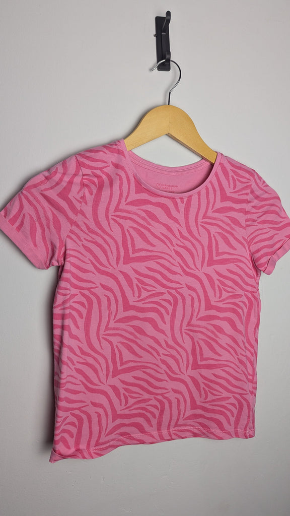 Primark Pink Animal Print Top - Girls 10-11 Years Little Ones Preloved Used, Preloved, Preworn & Second Hand Baby, Kids & Children's Clothing UK Online. Cheap affordable. Brands including Next, Joules, Nutmeg Morrisons, TU, F&F, H&M.