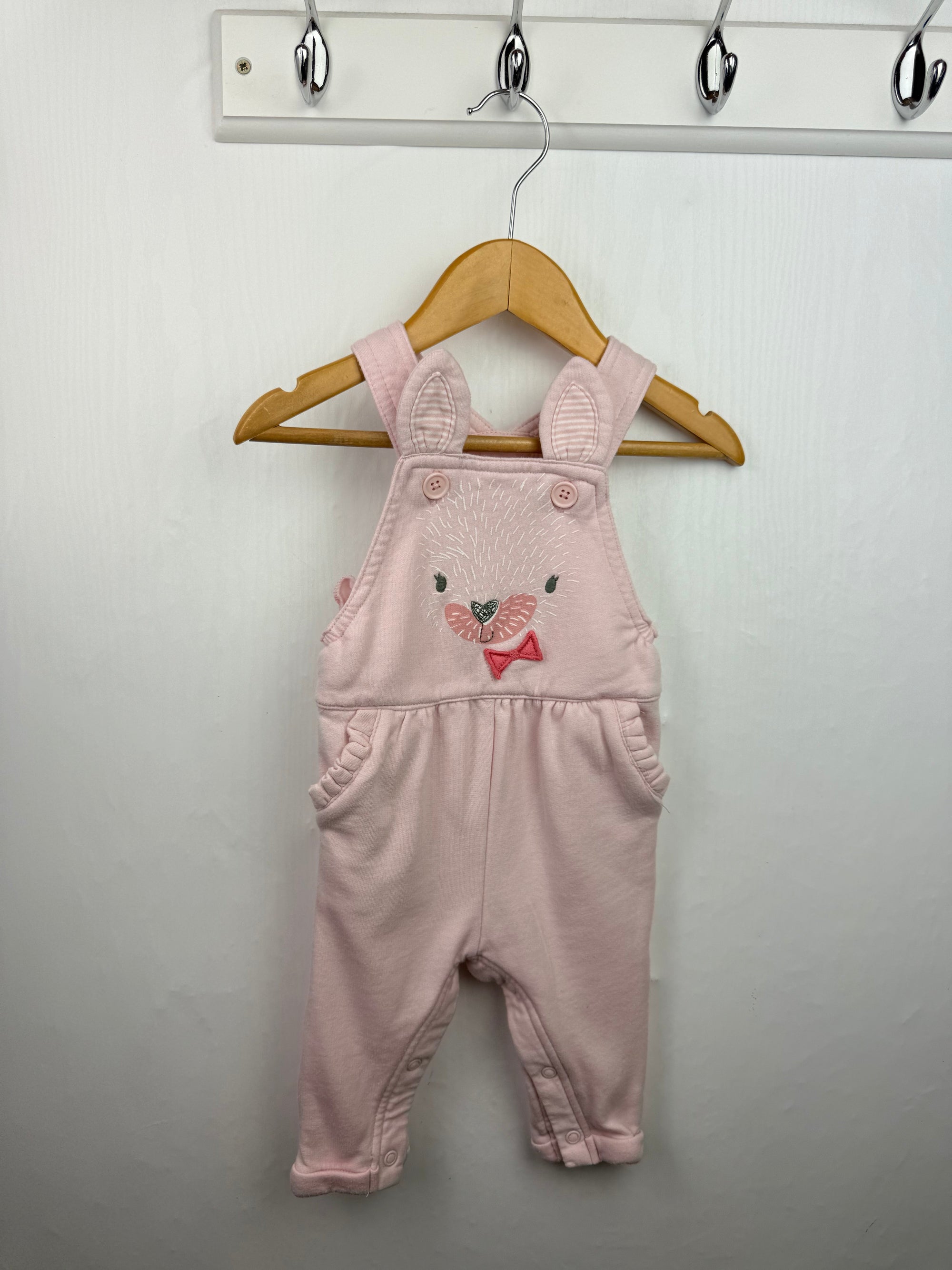 Primark Pink Bunny Romper - Baby Girls 3 - 6 Months - Little Ones Preloved. Second Hand Children's & Preloved Baby, Kids, Girls & Boys Clothes. UK online