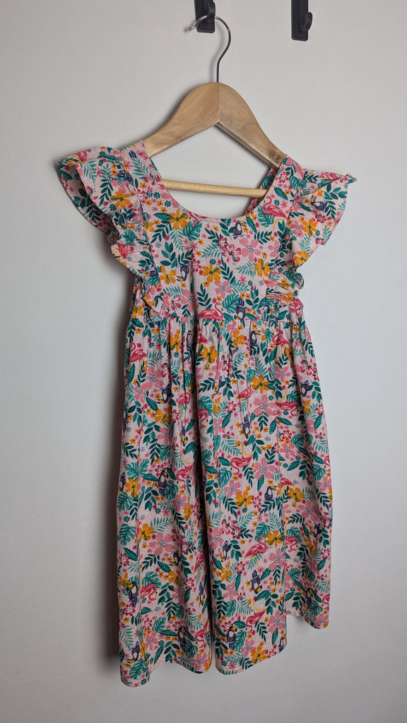 Primark Pink Floral Dress - Girls 5-6 Years Little Ones Preloved Used, Preloved, Preworn & Second Hand Baby, Kids & Children's Clothing UK Online. Cheap affordable. Brands including Next, Joules, Nutmeg Morrisons, TU, F&F, H&M.