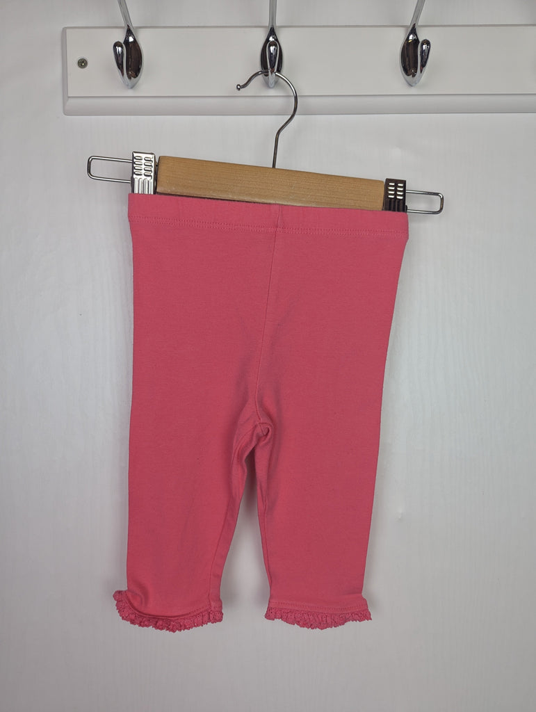 Primark Pink Leggings - Girls 3-6 Months Little Ones Preloved Used, Preloved, Preworn Baby, Girls & Boys Clothes. Kids & Children's second hand Clothing UK Online. Cheap affordable. Brands including Next, Joules, Nutmeg Morrisons, TU, F&F, H&M.