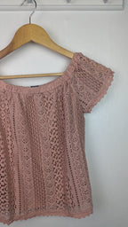 Primark Pink Mesh Top - Girls 12 - 13 Years - Little Ones Preloved. Second Hand Children's & Preloved Baby, Kids, Girls & Boys Clothes. UK online