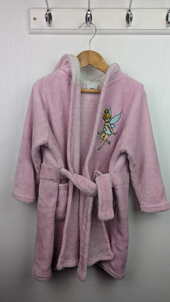 Primark Pink Tinkerbell Dressing Gown - Girls 3-4 Years Little Ones Preloved Used, Preloved, Preworn & Second Hand Baby, Kids & Children's Clothing UK Online. Cheap affordable. Brands including Next, Joules, Nutmeg Morrisons, TU, F&F, H&M.