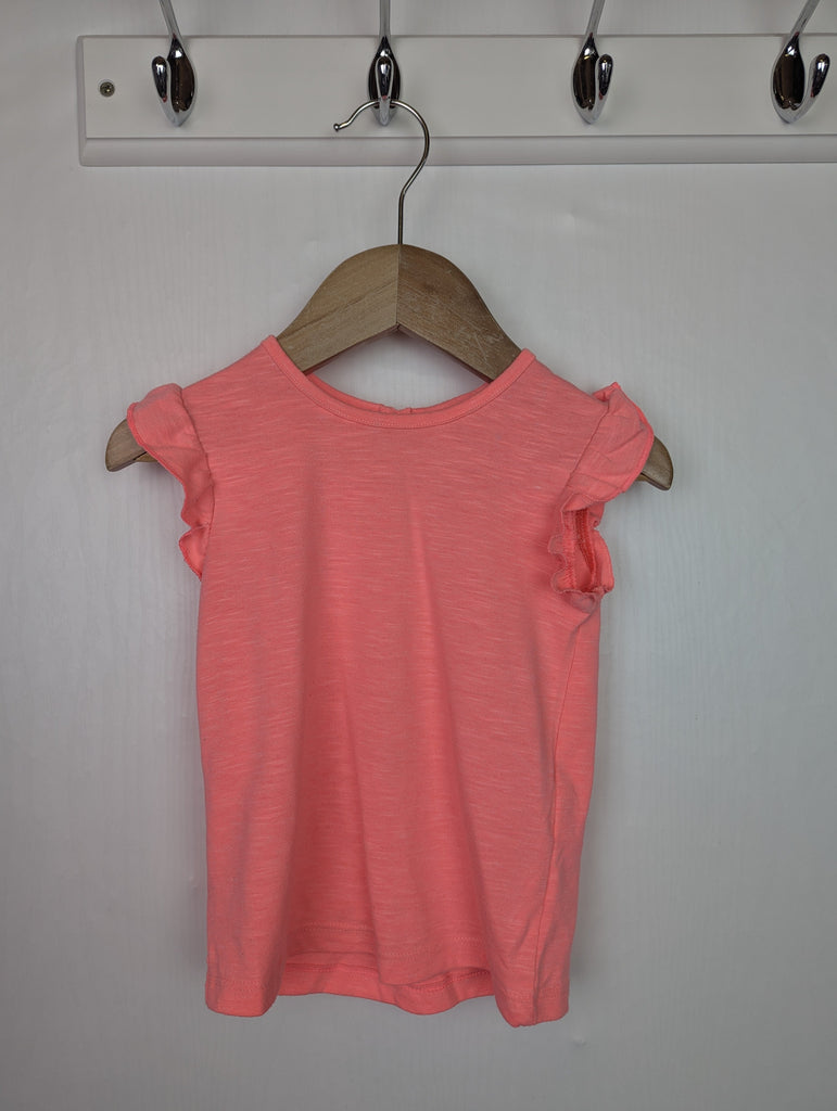 Primark Pink Top - Girls 18-24 Months Little Ones Preloved Used, Preloved, Preworn Baby, Girls & Boys Clothes. Kids & Children's second hand Clothing UK Online. Cheap affordable. Brands including Next, Joules, Nutmeg Morrisons, TU, F&F, H&M.