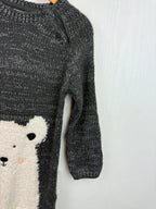 Primark Polar Bear Knit Dress - Girls 18 - 24 Months - Little Ones Preloved. Second Hand Children's & Preloved Baby, Kids, Girls & Boys Clothes. UK online