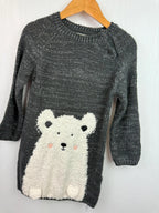 Primark Polar Bear Knit Dress - Girls 18 - 24 Months - Little Ones Preloved. Second Hand Children's & Preloved Baby, Kids, Girls & Boys Clothes. UK online