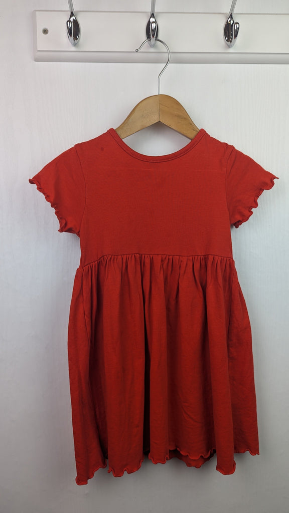 Primark Red Short Sleeve Dress - Girls 12-18 Months Little Ones Preloved Used, Preloved, Preworn & Second Hand Baby, Kids & Children's Clothing UK Online. Cheap affordable. Brands including Next, Joules, Nutmeg Morrisons, TU, F&F, H&M.