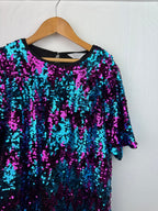 Primark Sequin Party Dress - Girls 10 - 11 Years - Little Ones Preloved. Second Hand Children's & Preloved Baby, Kids, Girls & Boys Clothes. UK online