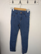 Primark Skinny Blue Jeans - Girls 7 - 8 Years - Little Ones Preloved. Second Hand Children's & Preloved Baby, Kids, Girls & Boys Clothes. UK online
