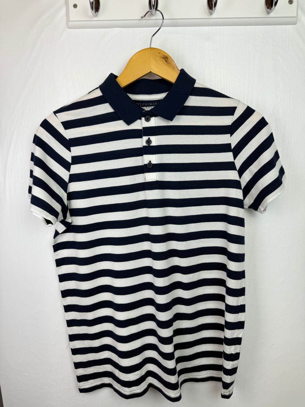 Primark Striped Polo Shirt - Boys 13 - 14 Years - Little Ones Preloved. Second Hand Children's & Preloved Baby, Kids, Girls & Boys Clothes. UK online
