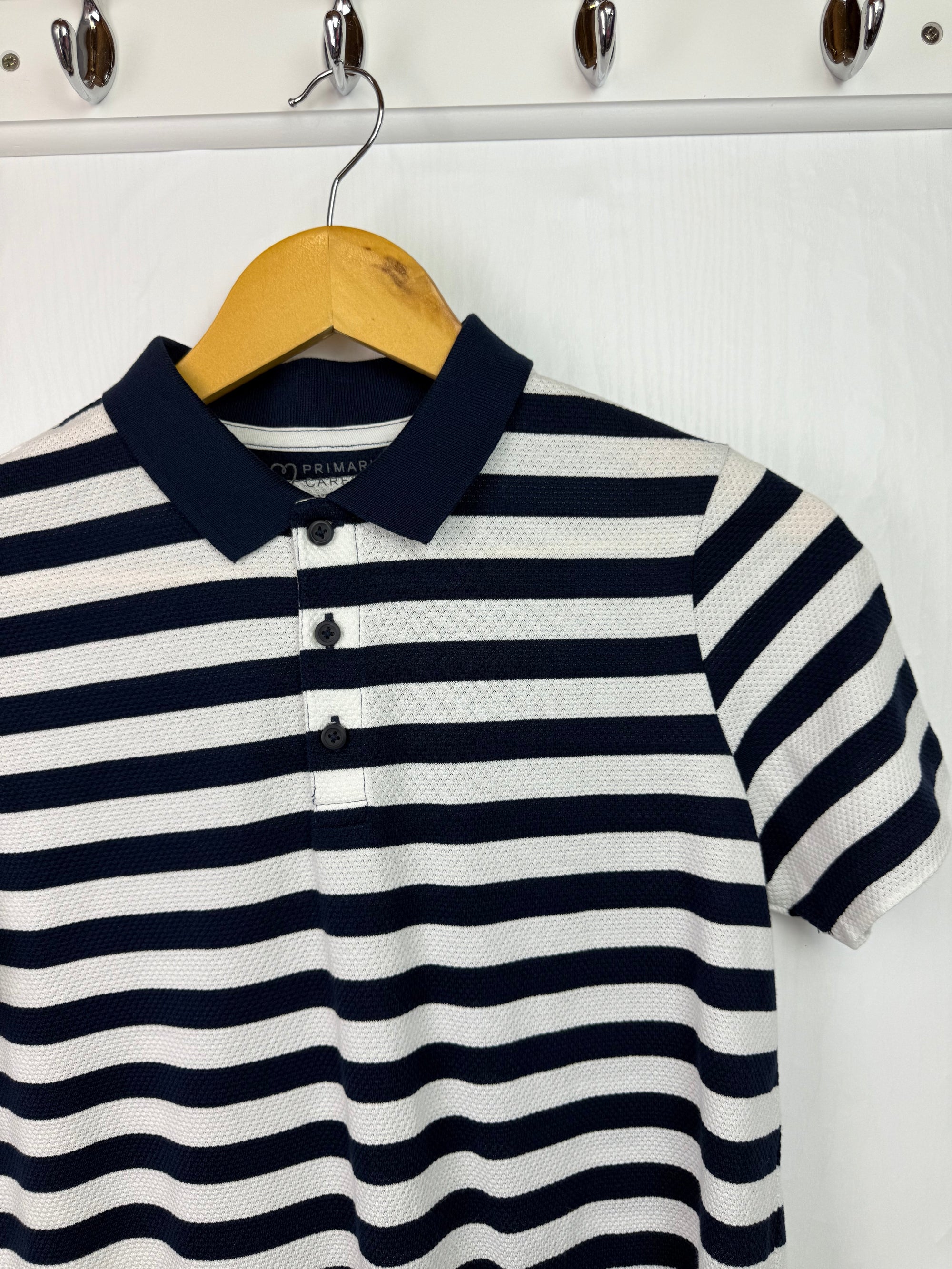 Primark Striped Polo Shirt - Boys 13 - 14 Years - Little Ones Preloved. Second Hand Children's & Preloved Baby, Kids, Girls & Boys Clothes. UK online