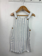 Primark Striped Short Dungarees - Boys 18 - 24 Months - Little Ones Preloved. Second Hand Children's & Preloved Baby, Kids, Girls & Boys Clothes. UK online
