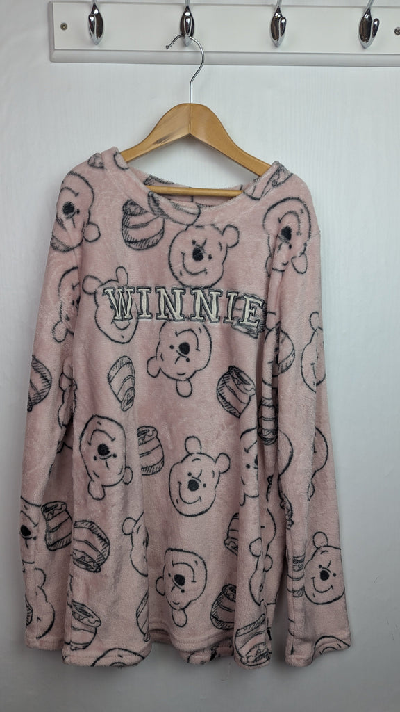 Primark Winnie The Pooh Fleece PJ Top - Ladies Size 6-8 Little Ones Preloved Used, Preloved, Preworn & Second Hand Baby, Kids & Children's Clothing UK Online. Cheap affordable. Brands including Next, Joules, Nutmeg Morrisons, TU, F&F, H&M.