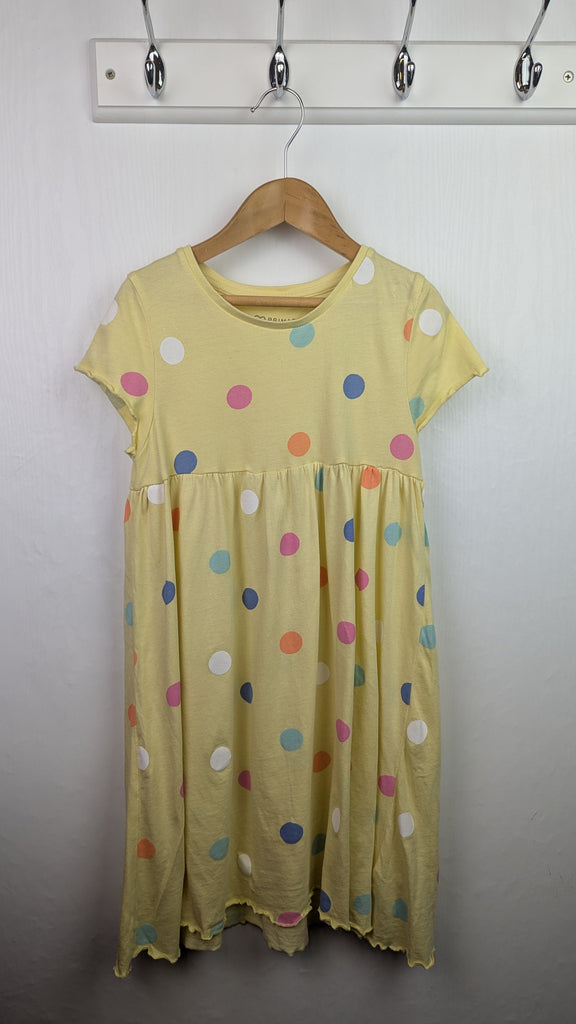 Primark Yellow Polka Dot Dress - Girls 7-8 Years Little Ones Preloved Used, Preloved, Preworn & Second Hand Baby, Kids & Children's Clothing UK Online. Cheap affordable. Brands including Next, Joules, Nutmeg Morrisons, TU, F&F, H&M.