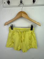 Primark Yellow Ruffle Shorts - Girls 18 - 24 Months - Little Ones Preloved. Second Hand Children's & Preloved Baby, Kids, Girls & Boys Clothes. UK online