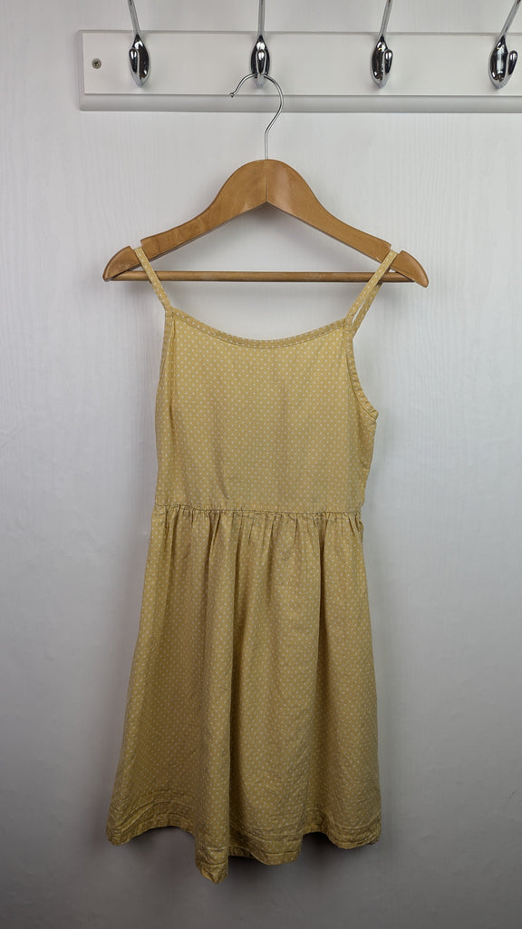 Primark Yellow Spot Dress - Girls 3-4 Years Little Ones Preloved Used, Preloved, Preworn & Second Hand Baby, Kids & Children's Clothing UK Online. Cheap affordable. Brands including Next, Joules, Nutmeg Morrisons, TU, F&F, H&M.