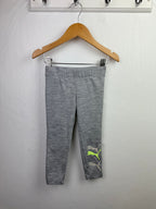Puma Grey Sports Leggings - Girls 2 - 3 Years - Little Ones Preloved. Second Hand Children's & Preloved Baby, Kids, Girls & Boys Clothes. UK online
