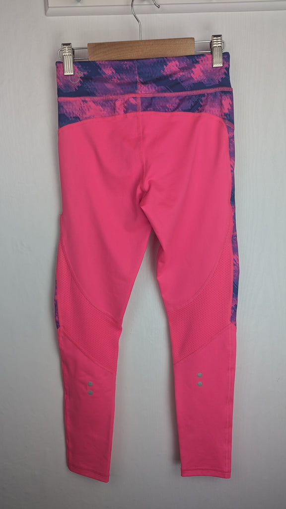 Puma Pink & Purple Gym Leggings - Girls 11-12 Years Puma Used, Preloved, Preworn Baby, Girls & Boys Clothes. Kids & Children's second hand Clothing UK Online. Cheap affordable. Brands including Next, Joules, Nutmeg Morrisons, TU, F&F, H&M.