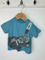Quiksilver Blue Short Sleeve Top - Boys 3 Months - Little Ones Preloved. Second Hand Children's & Preloved Baby, Kids, Girls & Boys Clothes. UK online