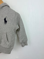 Ralph Lauren Grey Zip Hoodie - Boys 12 Months - Little Ones Preloved. Second Hand Children's & Preloved Baby, Kids, Girls & Boys Clothes. UK online