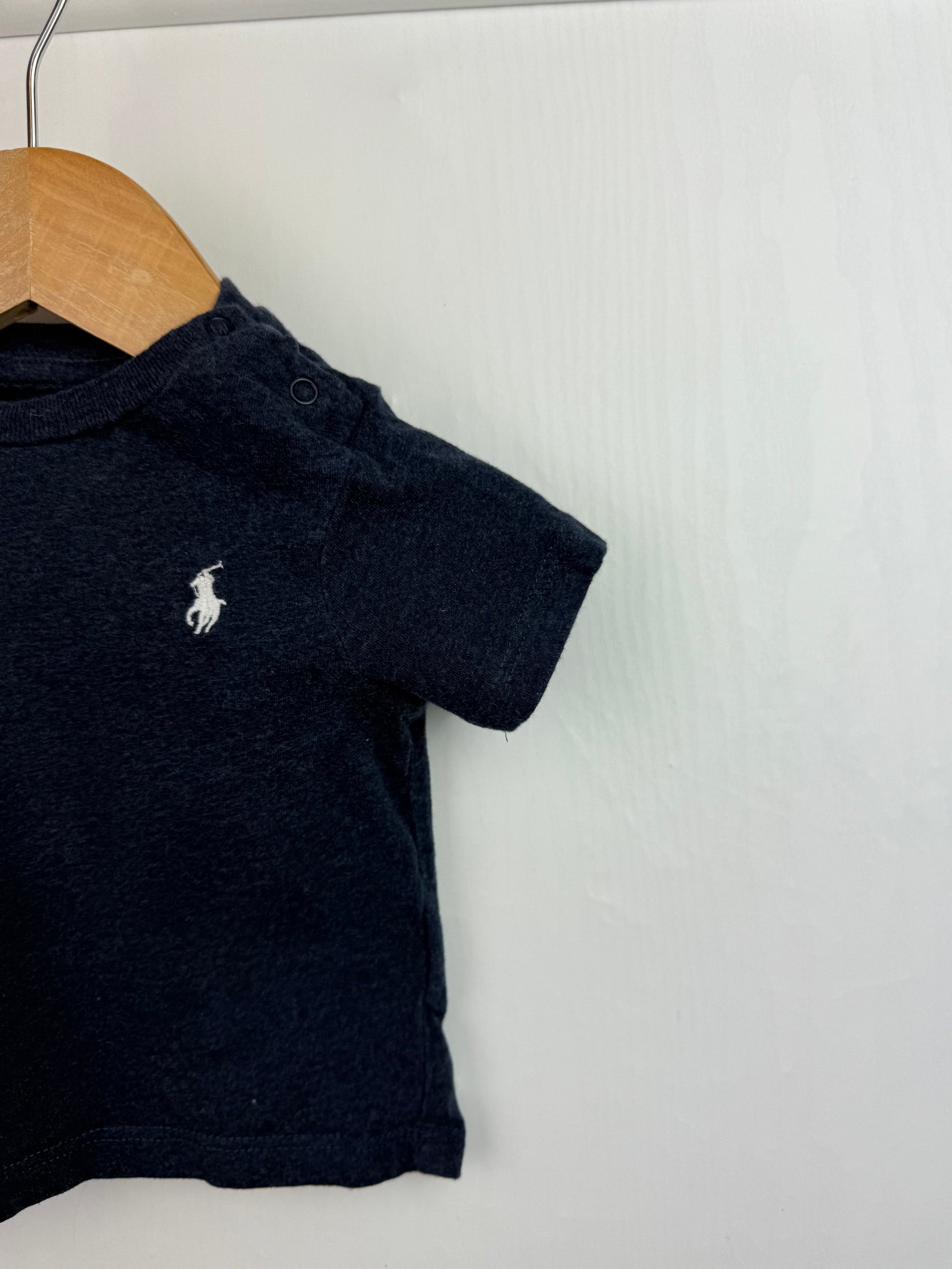 Ralph Lauren Navy Top - Boys 3 Months - Little Ones Preloved. Second Hand Children's & Preloved Baby, Kids, Girls & Boys Clothes. UK online