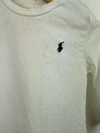Ralph Lauren White Long Sleeve Top - Boys 12 Months - Little Ones Preloved. Second Hand Children's & Preloved Baby, Kids, Girls & Boys Clothes. UK online