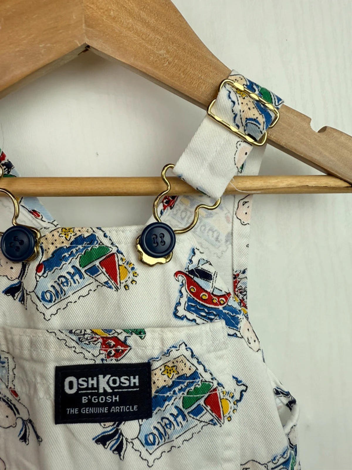 Rare Vintage Oshkosh Dungarees - Unisex 12 Months - Little Ones Preloved. Second Hand Children's & Preloved Baby, Kids, Girls & Boys Clothes. UK online