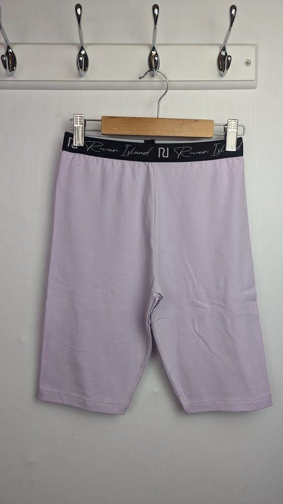 River Island Lilac Cycle Shorts - Girls 11-12 Years Little Ones Preloved Used, Preloved, Preworn & Second Hand Baby, Kids & Children's Clothing UK Online. Cheap affordable. Brands including Next, Joules, Nutmeg Morrisons, TU, F&F, H&M.