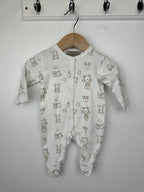 Rock a Bye Baby Bear Sleepsuit - Unisex 0 - 3 Months - Little Ones Preloved. Second Hand Children's & Preloved Baby, Kids, Girls & Boys Clothes. UK online